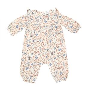 Angel Dear Floral Romper Baby Girl